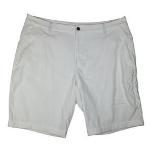 Lululemon mens size 38 commission shorts white 10 inch casual golf